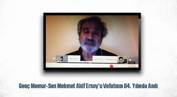 Genç Memur-Sen Mehmet Akif Ersoy’u Vefatının 84. Yılında Andı